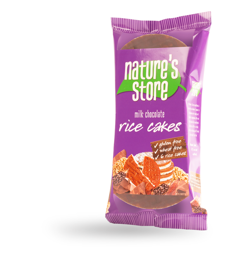 Milk Chocolate Rice Cakes