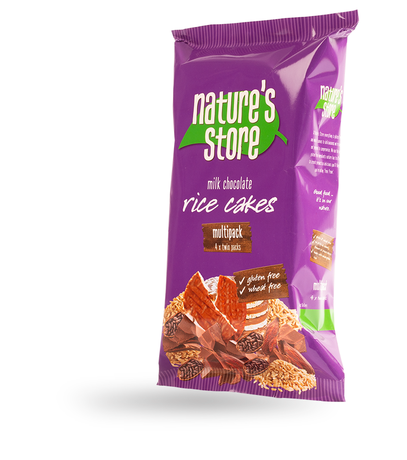 Milk Chocolate Rice Cakes